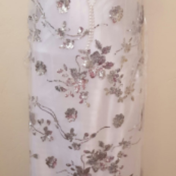 Custom Order Gatsby Inspired Sheath Wedding Gown